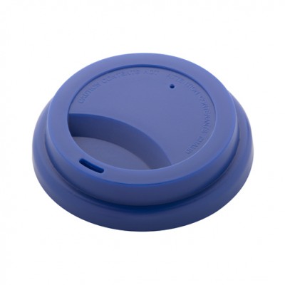 CreaCup egyediesíthető thermo bögre, fedő, kék
